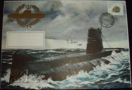 SAN First Day Cover Number 16 - Submarine 21st