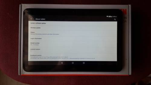 Telefunken 10.1 inch tablet! ANDROID 5.1-3G-WIFI -8GB Memory -1GB RAM -Dual SIM -Bluetooth -Micro SD