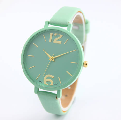 Ladies Cool & Fresh  " GENEVA "  Leather Band Watch