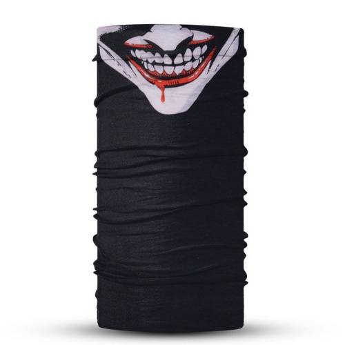 Super Cool  EVIL JOKER  Face Bandana Mask