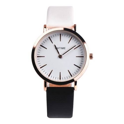 Ladies Smart Dual Band Colour  Leather Band Watch