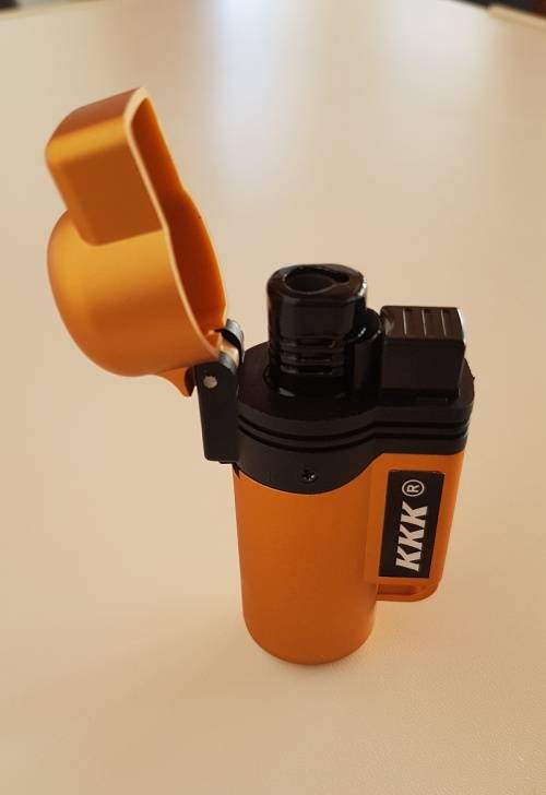 High Quality  TRIPLE K  Outdoors / Camping / Bush  Refillable Butane Windproof Jet Lighter
