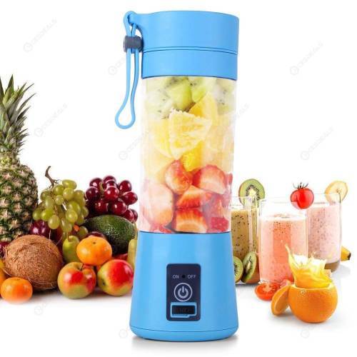 Amazing 380ml Electric USB Rechargeable 4 Blade Portable Juicing Blender / Smoothie Maker