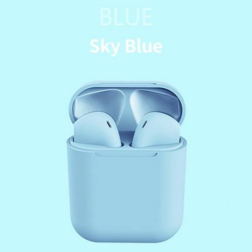 InPods 12  TWS Wireless Bluetooth V5.0 Earphones  - Blue