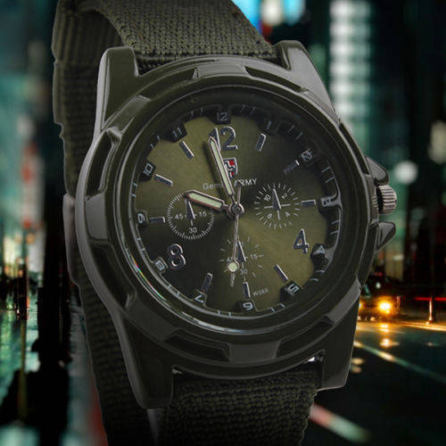 Mens Gemius Army Style Analog Watch