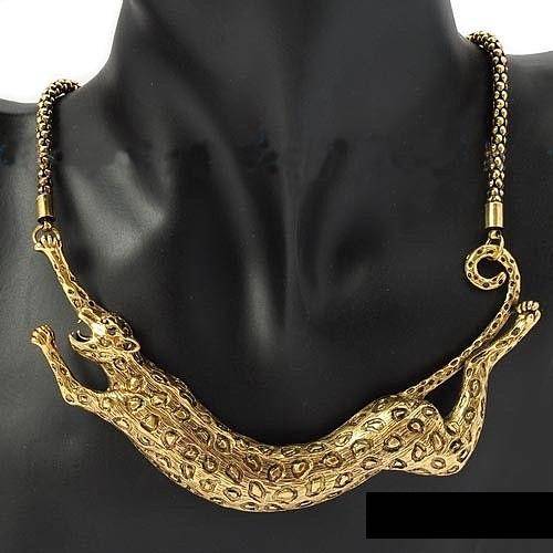 LADIES BEAUTIFUL LEOPARD NECKLACE