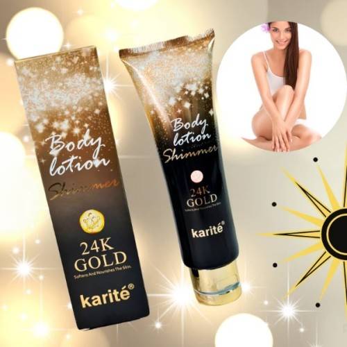 KARITE 24K GOLD BODY SHIMMER LOTION