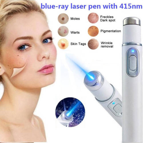 Blue Light Acne, Acne Scars ,Unsightly Veins , Pimples Removal and Repair Laser Therapy Pen