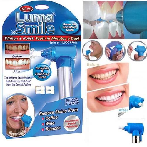 AMAZING SMILE Whitening and Polishing Teeth Cleaning and Stain Removal Machine