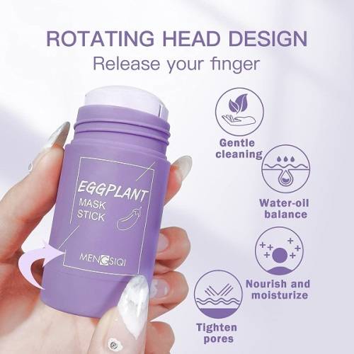 Fantastic Eggplant  Acne , Grease and Pore Cleaning Face Stick Mask