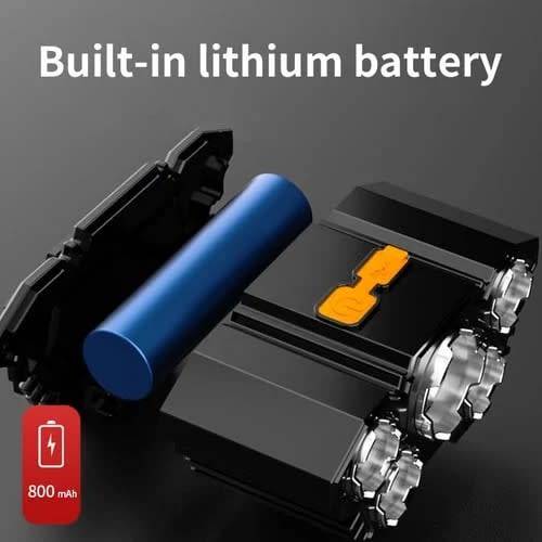 USB Rechargeable Super Bright & Powerful LED Waterproof 5 LED Indoor / Outdoor Headlamp