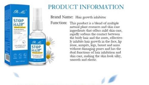 PM EFFECTIVE BODY & FACE STOP HAIR SERUM ( STOPS HAIR GROWTH )