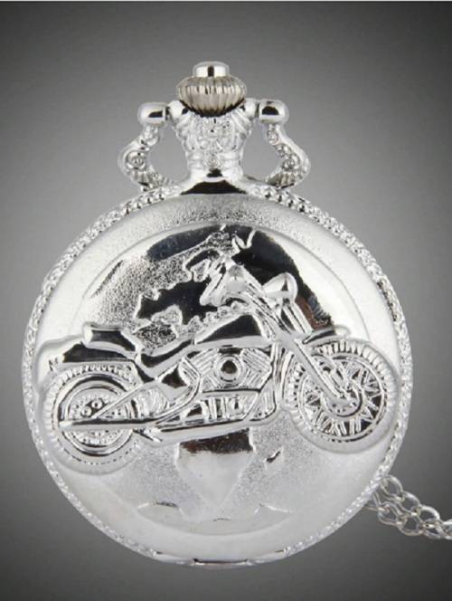 Stunning Classic Harley Davidson Vintage Design Quartz Pocket Watch