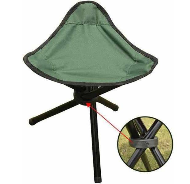 Brilliant Portable Travelling Tripod Folding Multipurpose Folding Stool / Chair