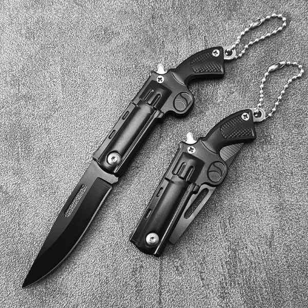 Brilliant Pistol Shaped Cold Steel Versatile Pocket Self Defense Knife