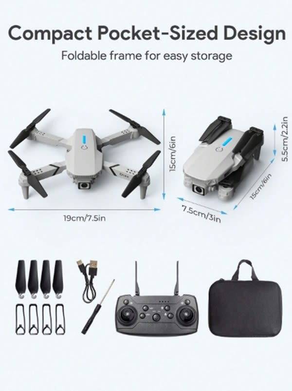 Incredible DronePro E88 Super Tech 4K Camera Drone