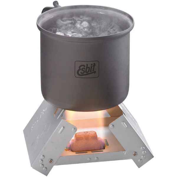 Brilliant Solid , Foldable & Portable On the Go Pocket Outdoors Stove