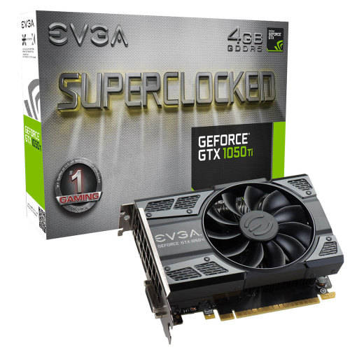 EVGA GTX 1050 Ti Superclock 4GB