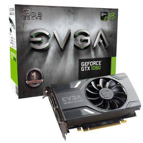 EVGA GeForce GTX 1060 3GB Gaming GDDR5