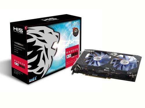 HIS RX 580 IceQ X² OC 8GB GDDR5 256bit