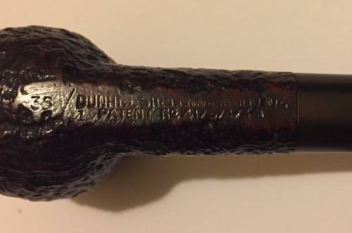 Dunhill Shell smoking pipe