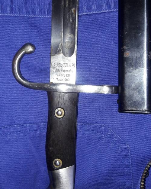 mauser bayonet