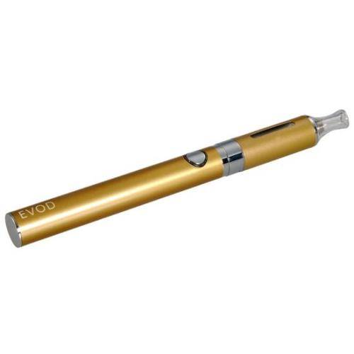 Electronic Cigarette (Vape) Dual EVOD Pack Set + Charger (Gold