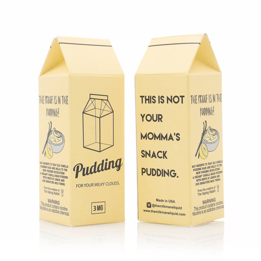 PUDDING BY THE MILKMAN E-Liquid/Vape Juice/Smoke Juice 30ml 0mg 3mg Clone