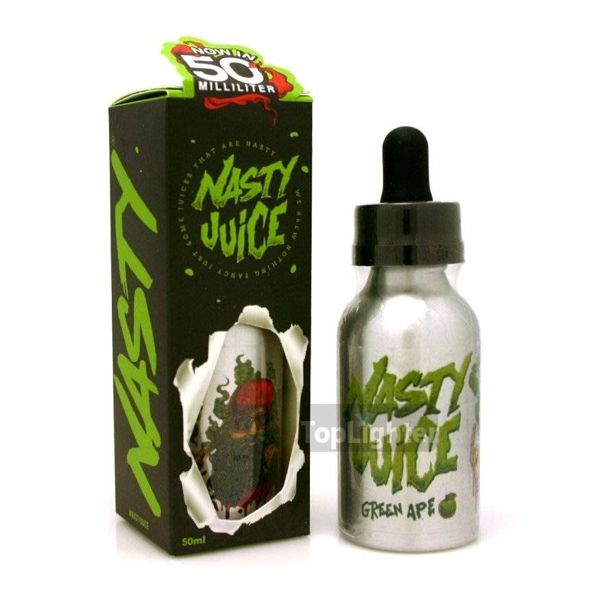 Nasty Juice E-liquid/Vape Juice/Smoke Juice 50ml (Green Ape) Clone