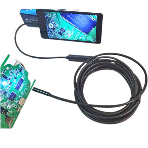 Endoscope Borescope Inspection Camera Micro USB Android and PC HD 6 LED 7mm Lens Waterproof 2m