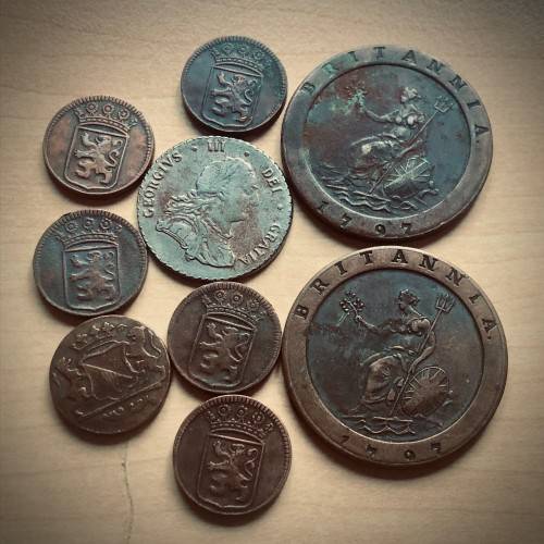 Van Riebeeck Replica coins (9 coins)