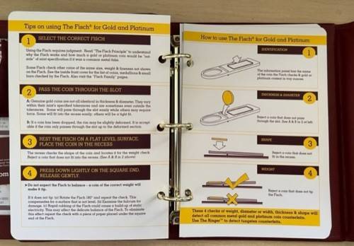 The FISCH Fake Gold, Platinum & Silver Detector + FISCH Ringer. Like new condition.
