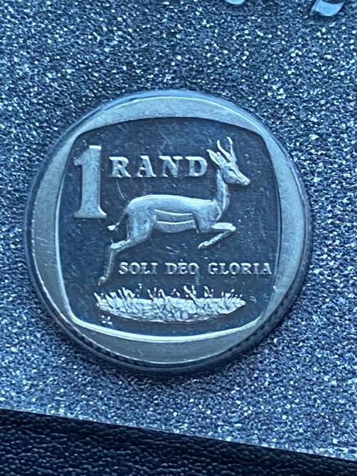 1990 South Africa Uncirculated Coin Set. PW Botha on Back of R1