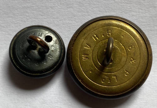 WW1 / WW2 South African Army General Service Africa Tunic Button - Big 26mm and Small 16mm