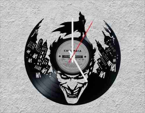 The joker LP Vinyl Clock