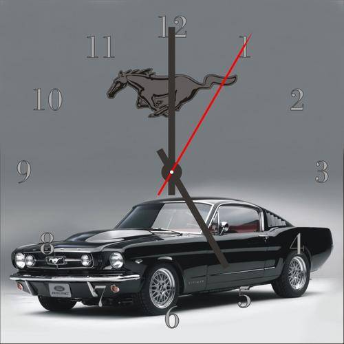 Ford Mustang Clock
