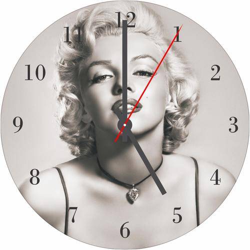 Marilyn Monroe CD Clock