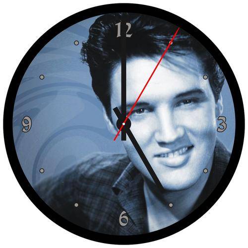 Elvis Record Clock