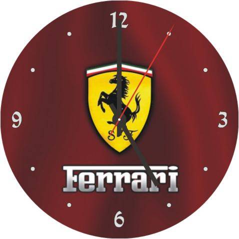 Ferrari CD Clock
