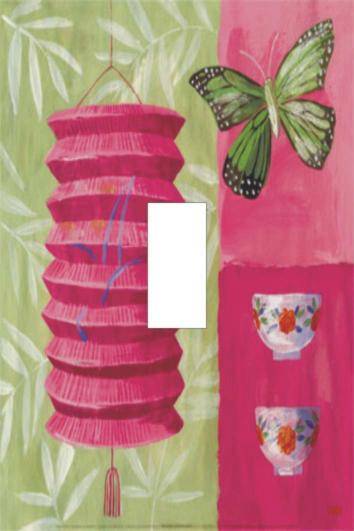Butterfly Light Switch Cover Plate