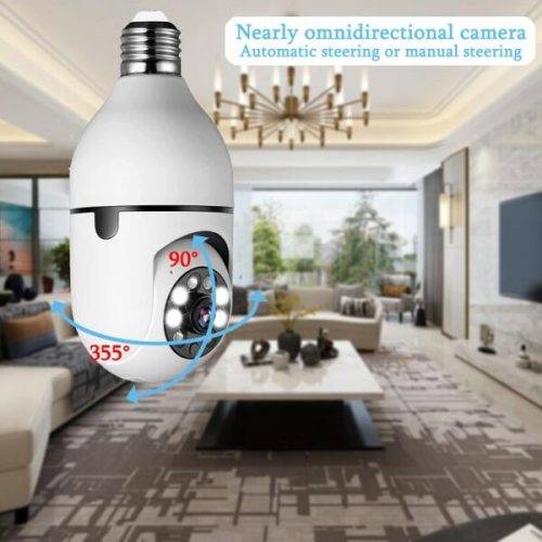 Wifi 360° Bulb Panaromic Camera YCC365 Plus App