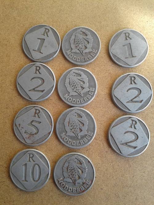 SA Prison Service Modderbee Coins