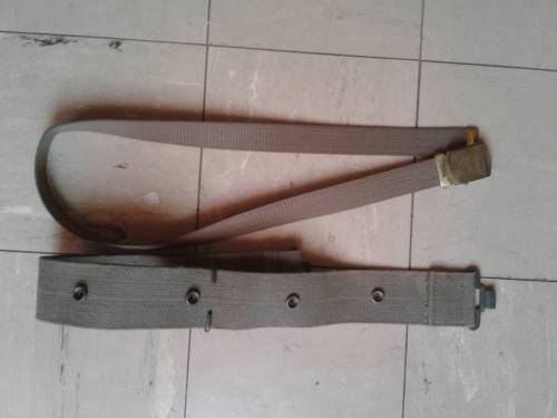 SA Prison Service web belt browns and tunic belt