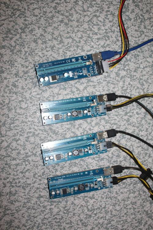 Ver 006C PCI-e riser card with 60cm cable