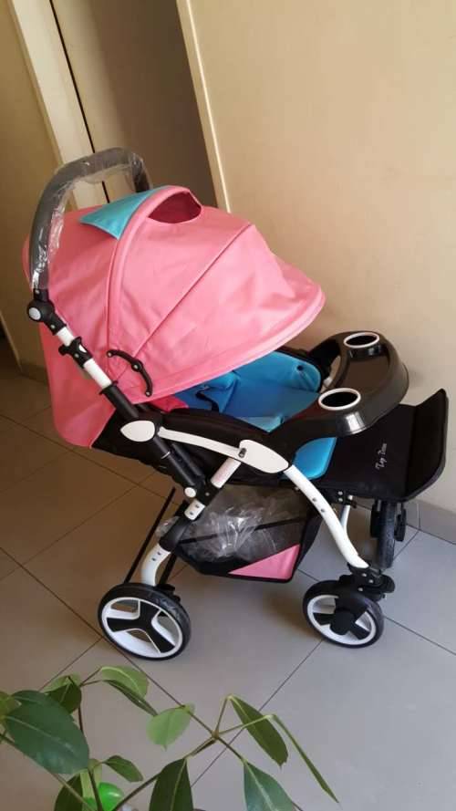 Pram with reversible handle TOPDRIVE