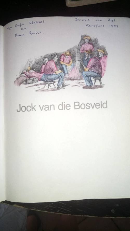 Jock of the Bushveld, Jock van die Bosveld, Midsummer Night's dream, Fieldguide to the birds of SA
