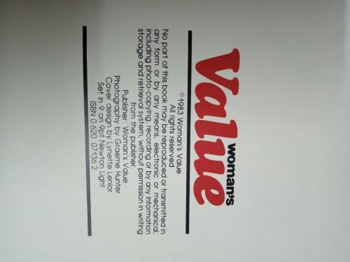 Woman's Value Book Of First Love Doll Patterns
