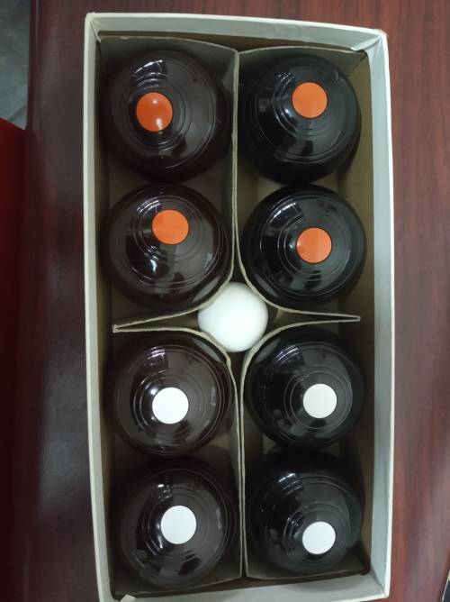 Henselite Carpet Biased Bowls set