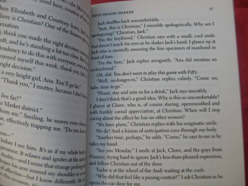 "Fifty Shades Darker" Soft cover. E.L. James.
