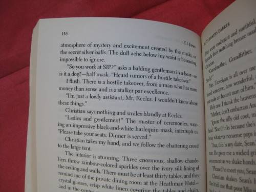 "Fifty Shades Darker" Soft cover. E.L. James.